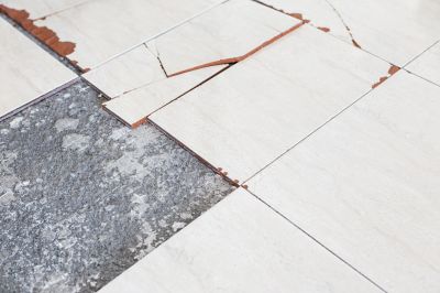 Damaged Tile Repair detail