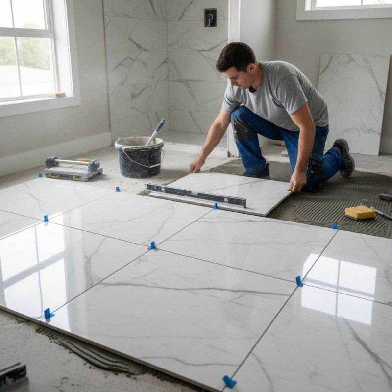 Marble Floor Replacement in Olathe, KS