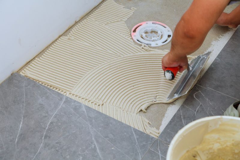 Restroom Floor Replacement in Loudoun County, VA