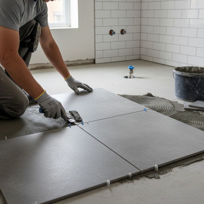 Slate Tile Floor Installation in Annapolis, MD