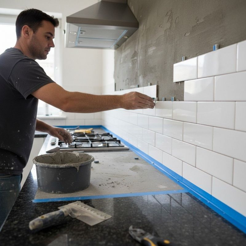 Tile Backsplash Installation in Wilmington, NC