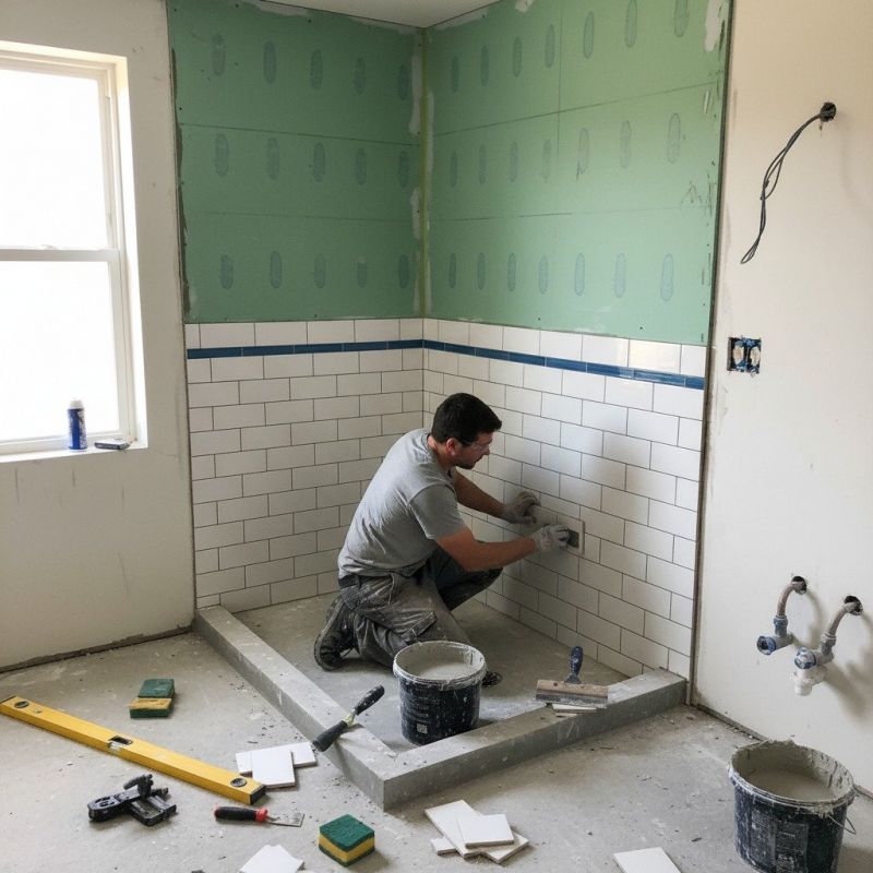Tile Shower Installation in Alpharetta, GA